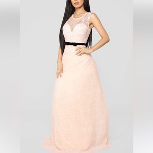 NEW• 2X• Full Of Wonder Pink Tulle Maxi Dress